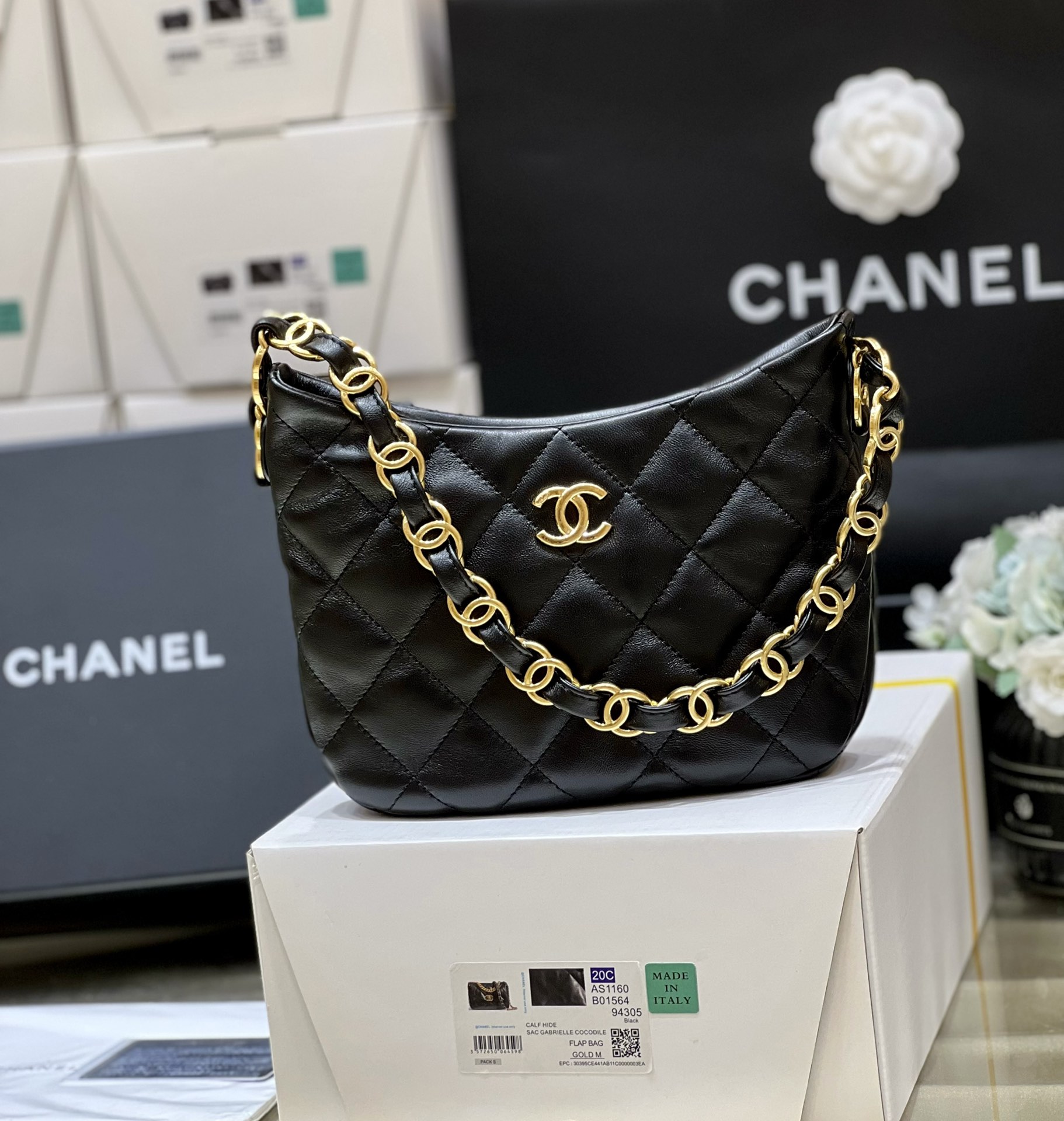 FashionReps | The Best Quality Replica Fashion Handbags Accessories Online Chanel Hobo Bag Replica
